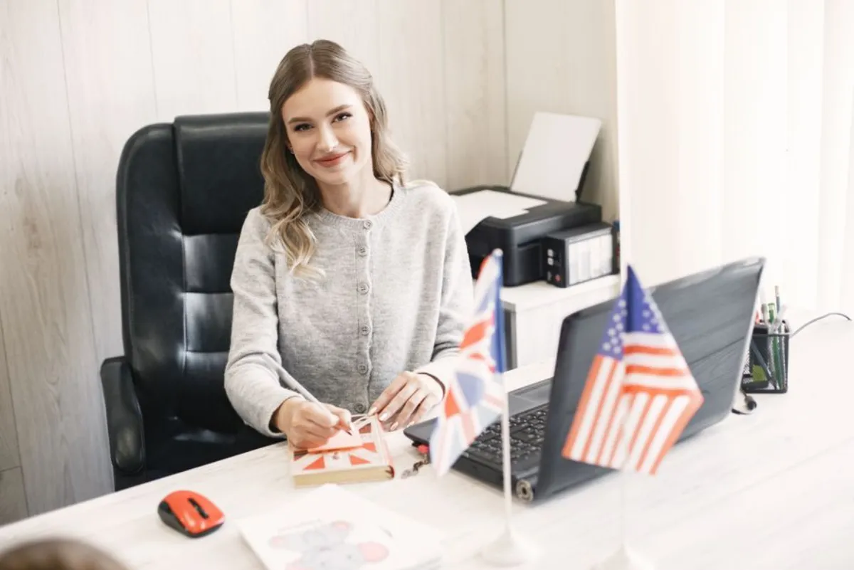 desk flag